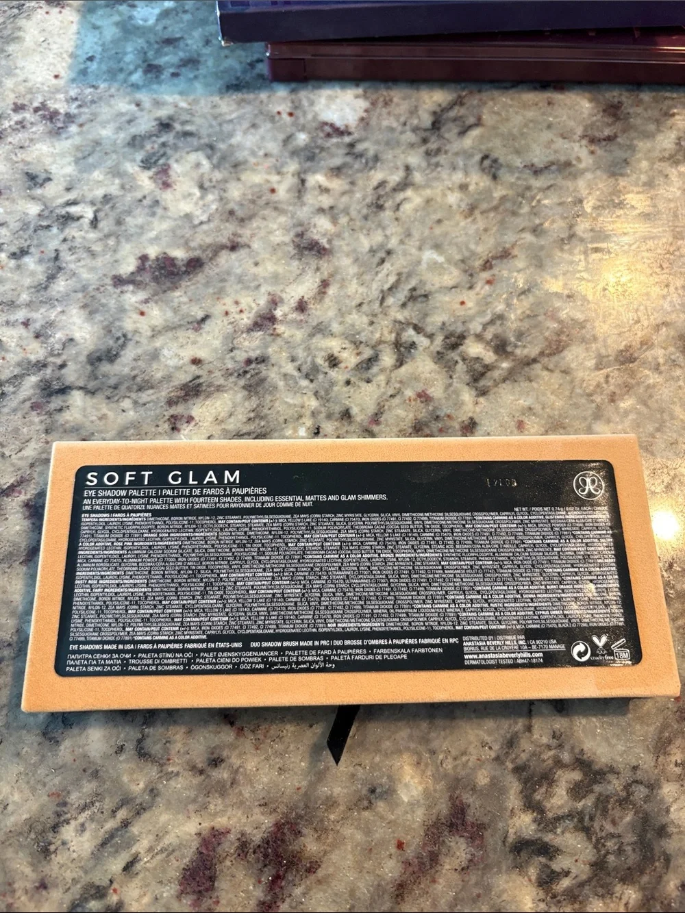 Anastasia Soft Glam Eyeshadow Palette - Peach Beige